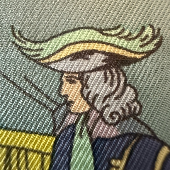 Rare! Vintage Hermes Scarf 100 % Silk by Hugo Grygkar in 1953 NY Estate Sale - Picture 9 of 10